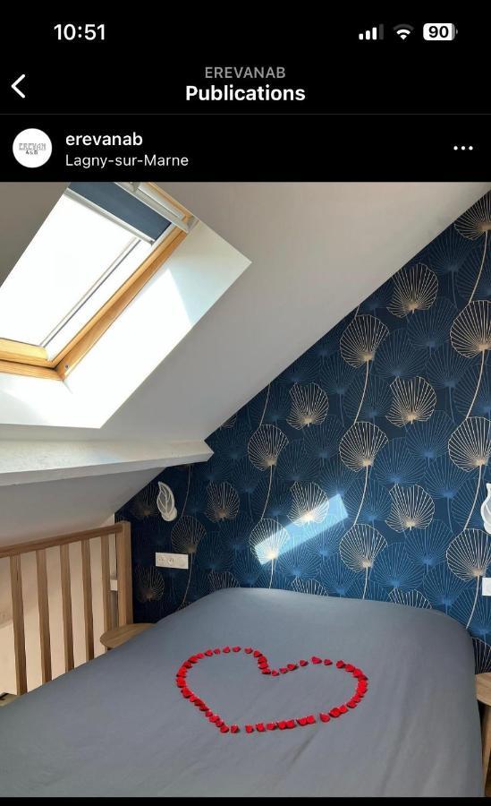 App301 Centre Ville A Lagny, 15Min A Disneyland En Voiture, 30Min A Paris En Voiture Экстерьер фото